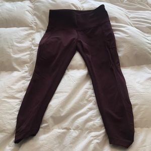 Lululemon cropped legging
